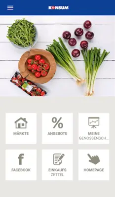 KONSUM android App screenshot 2